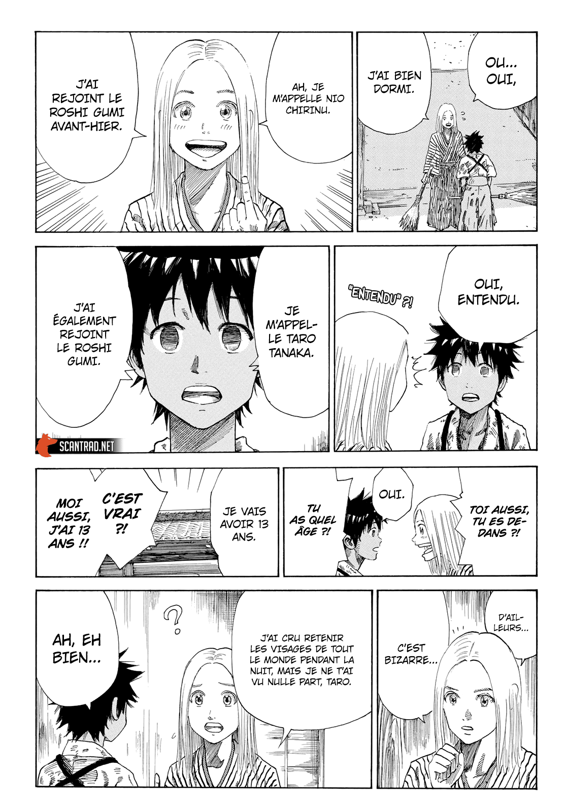 Read The Blue Wolves of Mibu FRANCAIS Manga Online