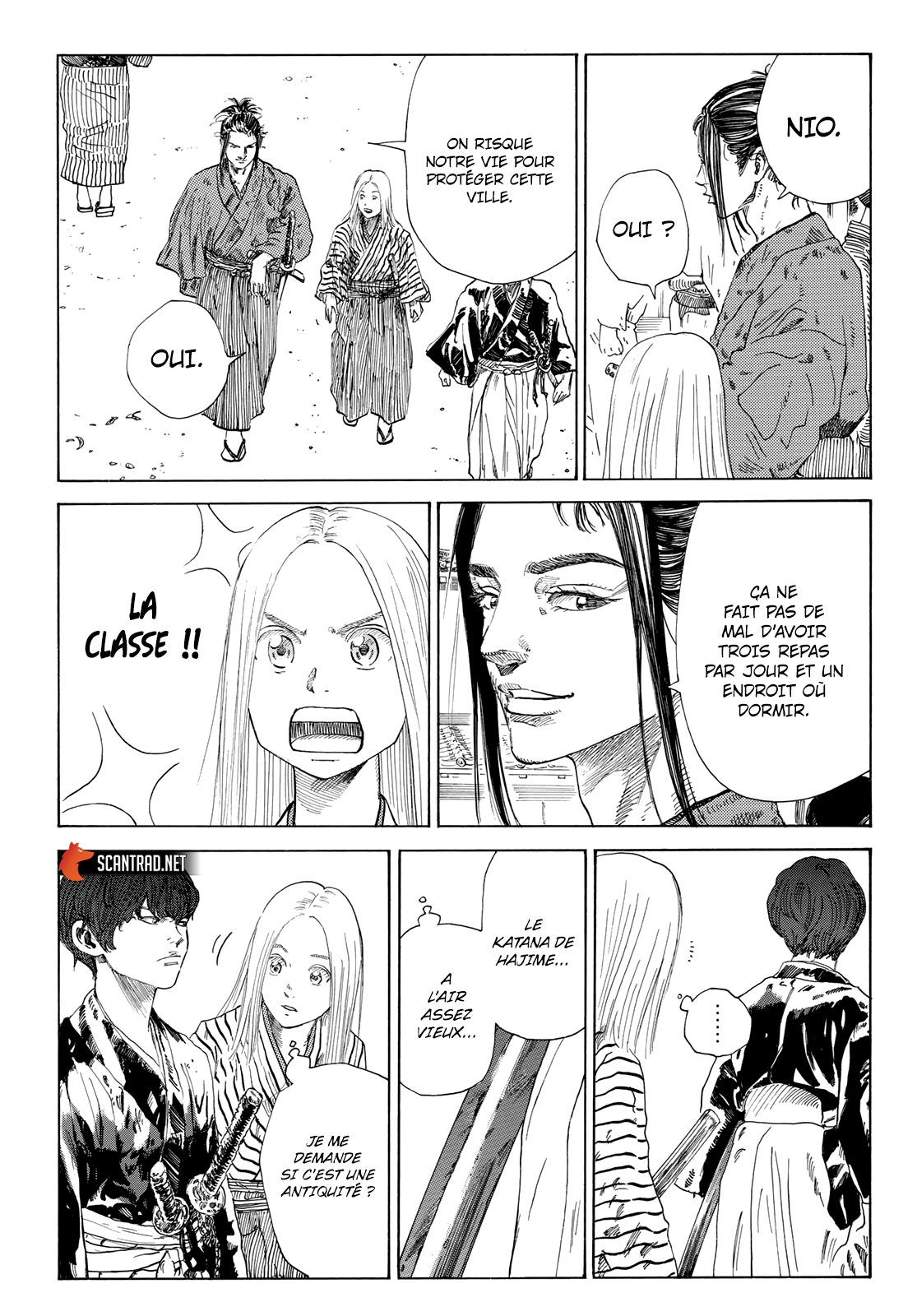 Read The Blue Wolves of Mibu FRANCAIS Manga Online