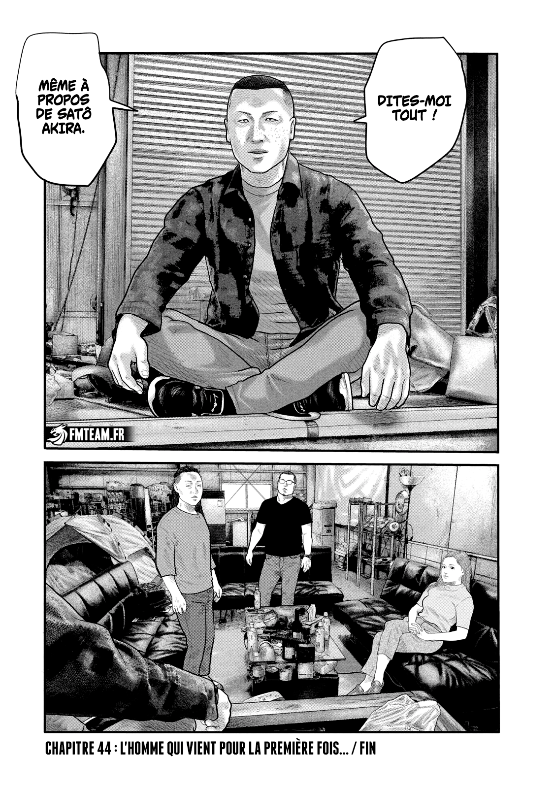 Read The Fable The Second contact and The Third Secret FRANCAIS Manga Online