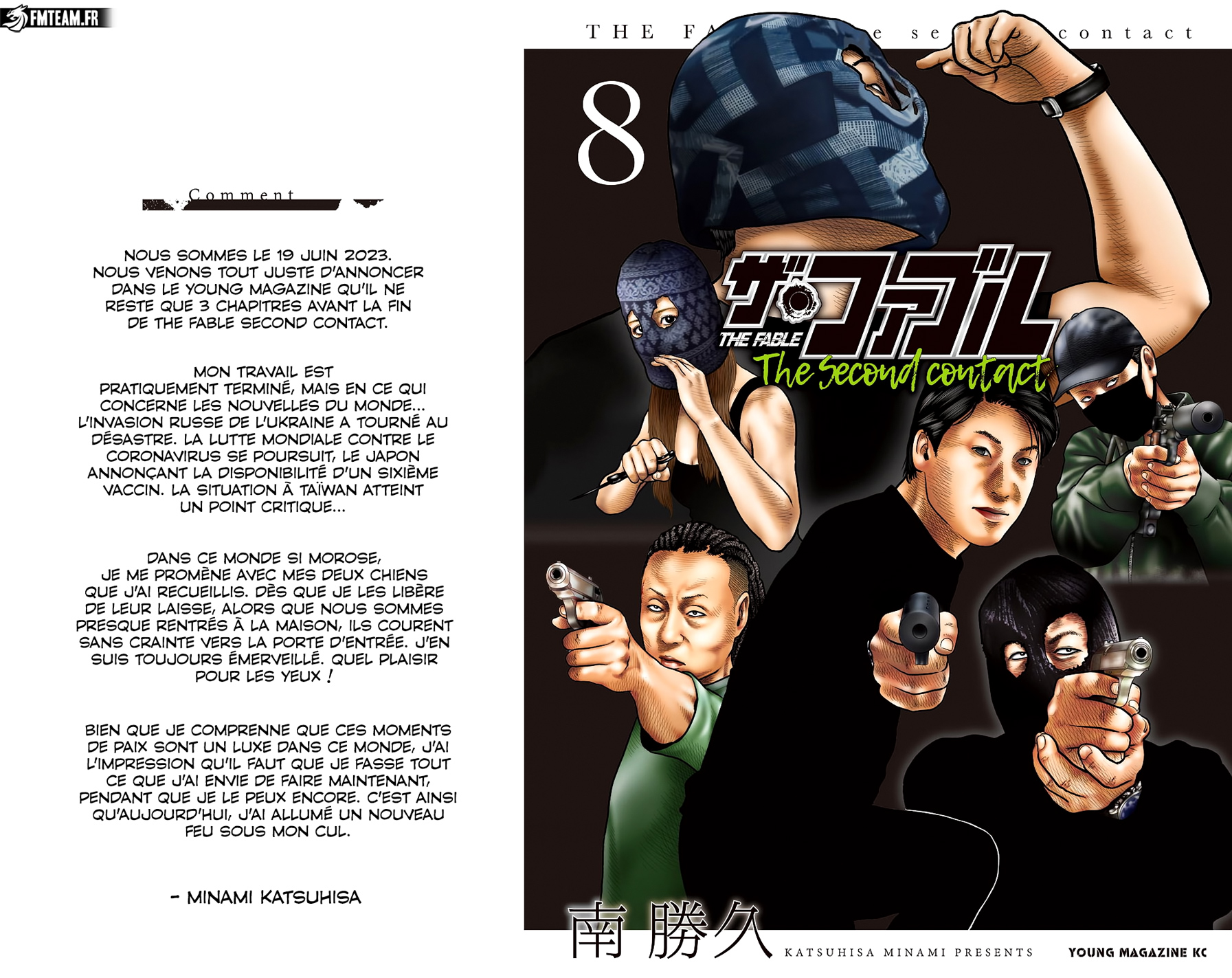 Read The Fable The Second contact and The Third Secret FRANCAIS Manga Online