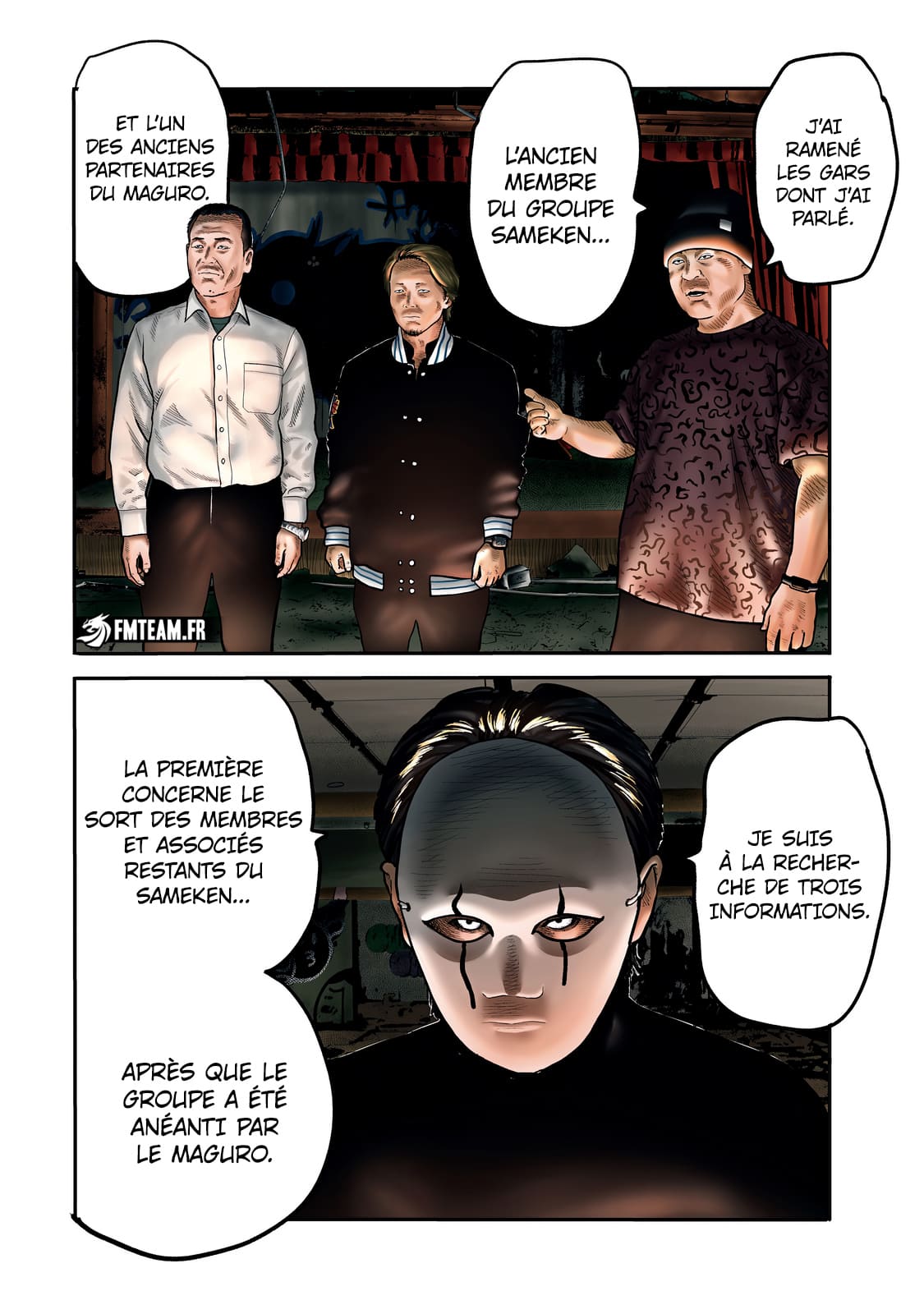 Read The Fable The Second contact and The Third Secret FRANCAIS Manga Online