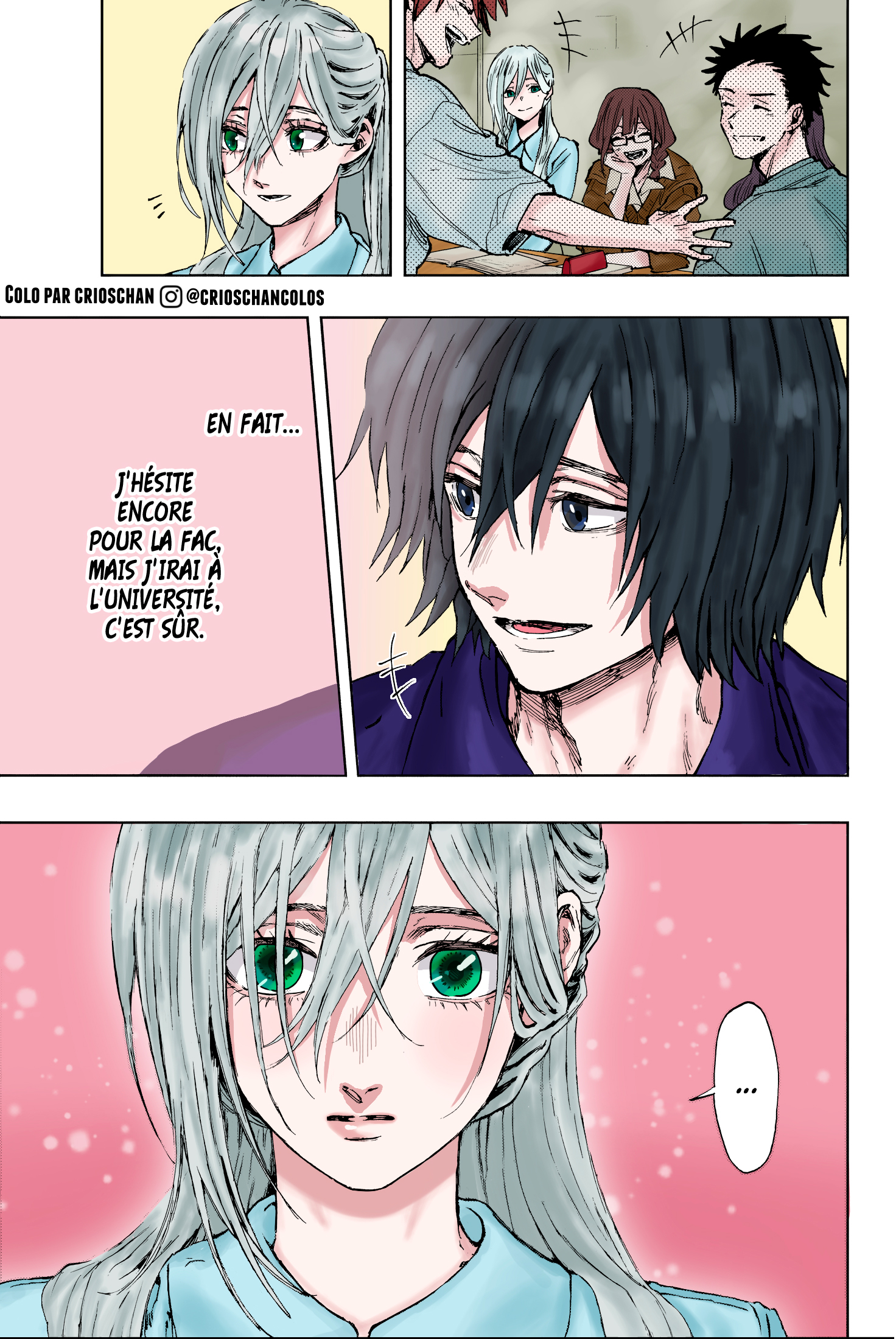 Read The Fragrant Flower Blooms with Dignity FRANCAIS Manga Online