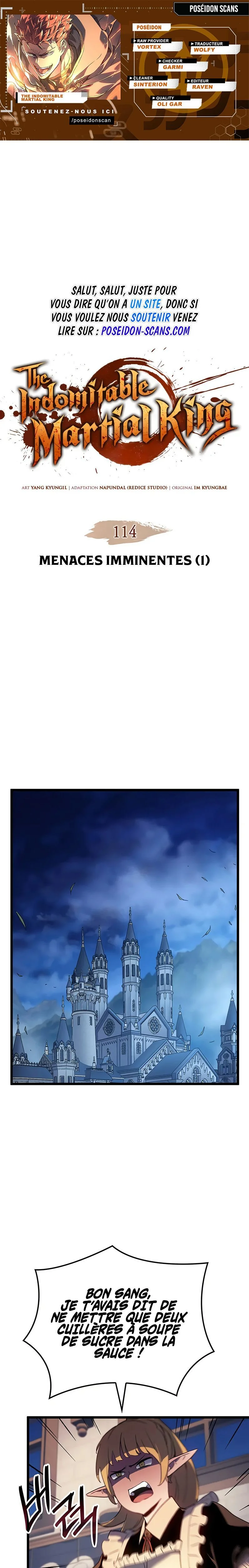 Read The Indomitable Martial King FRANCAIS Manga Online