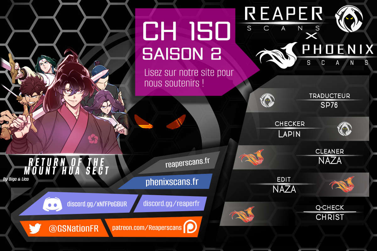 Read The Returns of The Mount Hua Sect FRANCAIS Manga Online