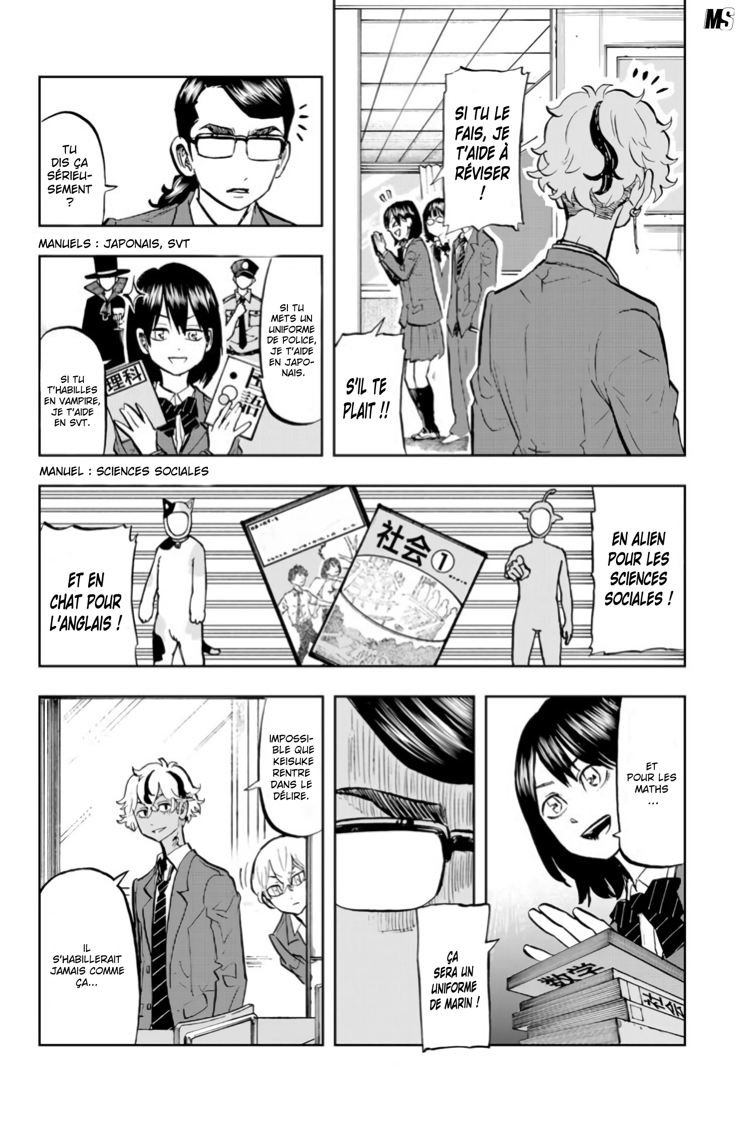 Read Tokyo Revengers A Letter from Keisuke Baji FRANCAIS Manga Online