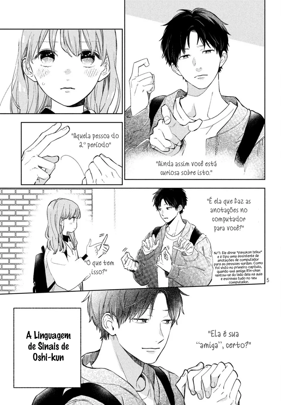 Read A Sign of Affection Português Manga Online