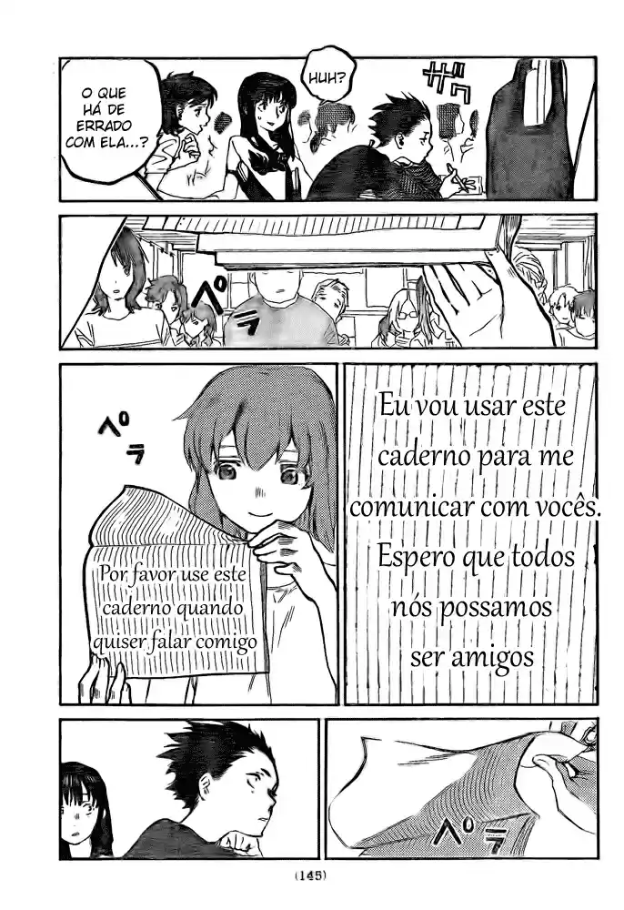 Read A Silent Voice Português Manga Online