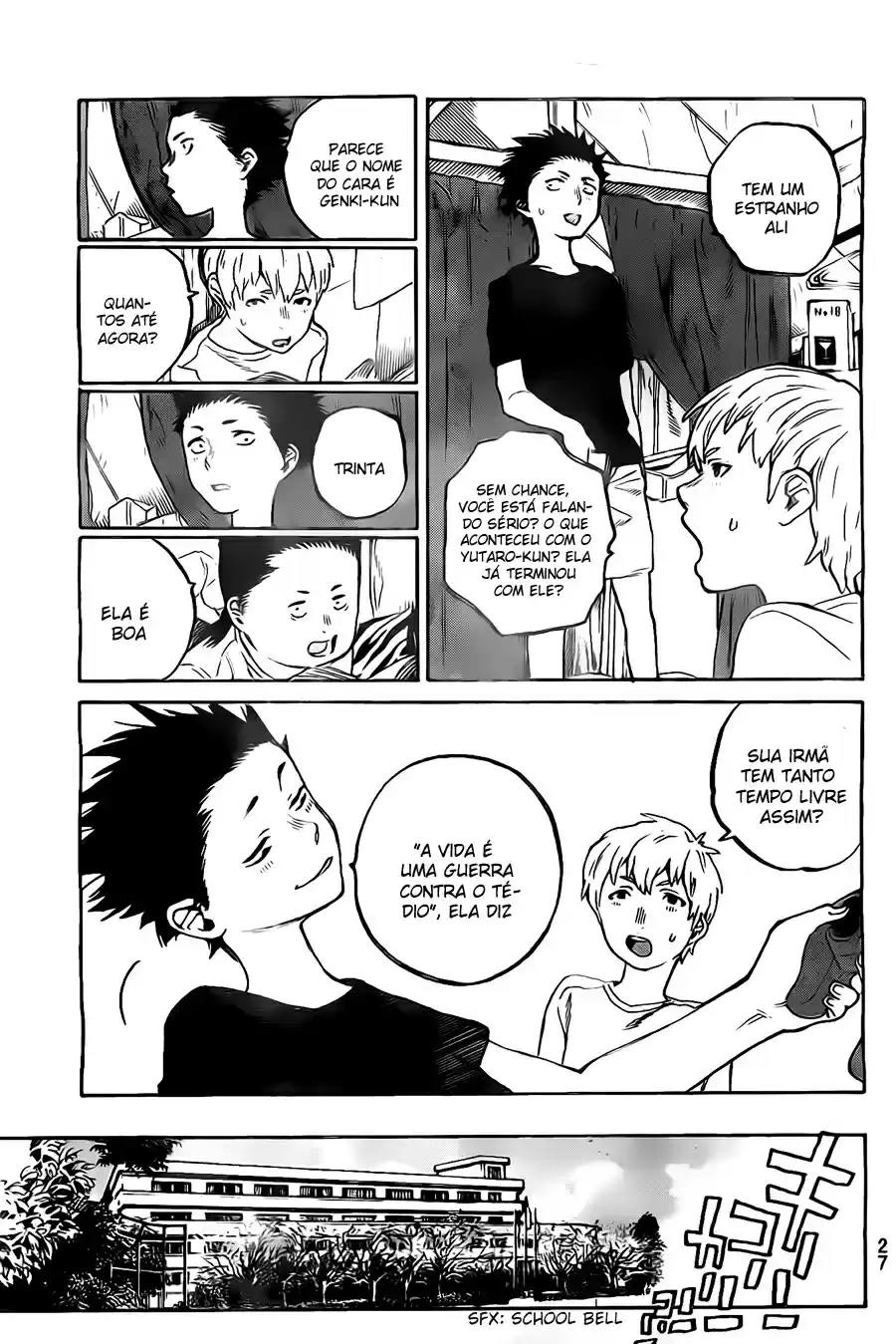 Read A Silent Voice Português Manga Online