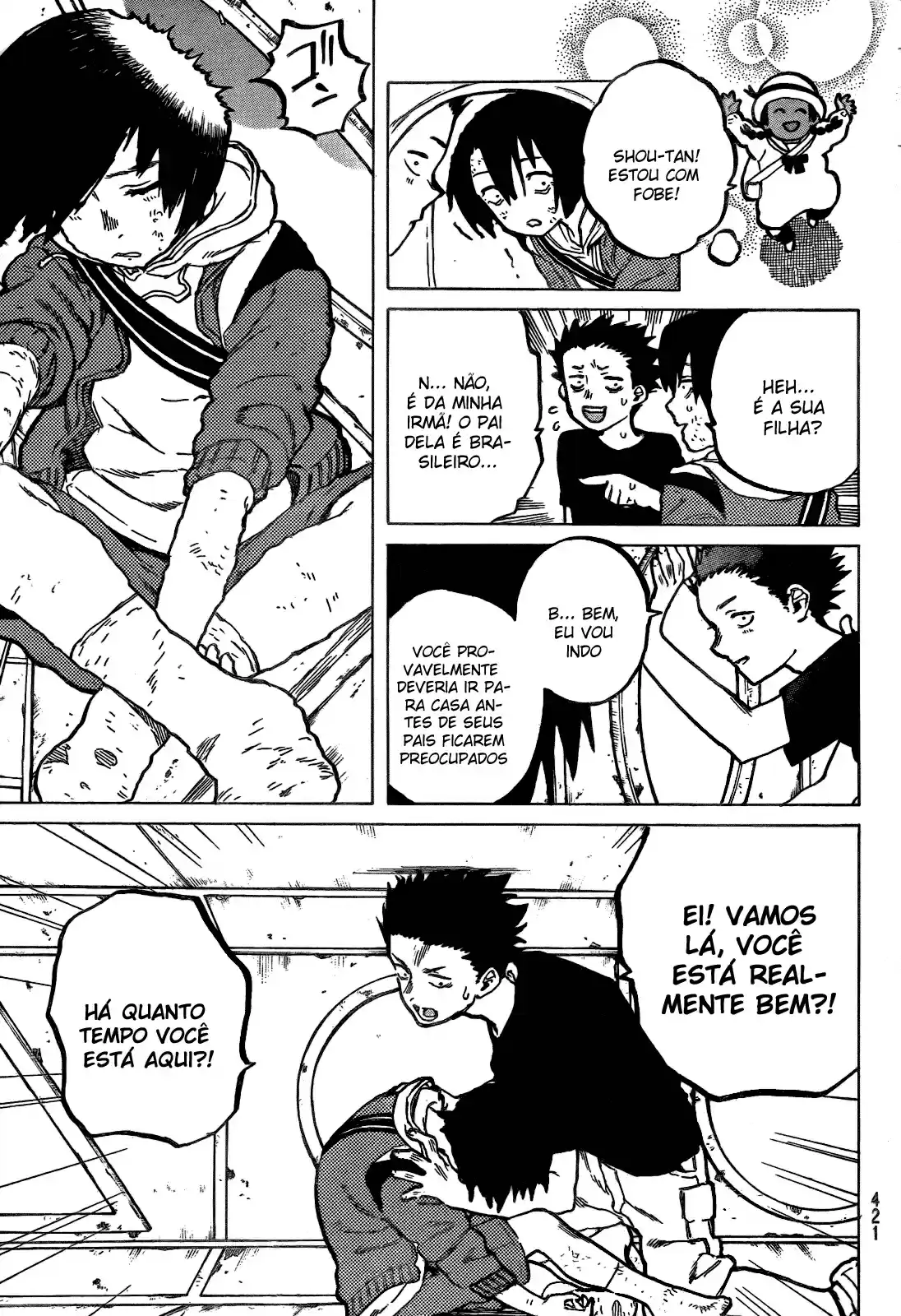 Read A Silent Voice Português Manga Online