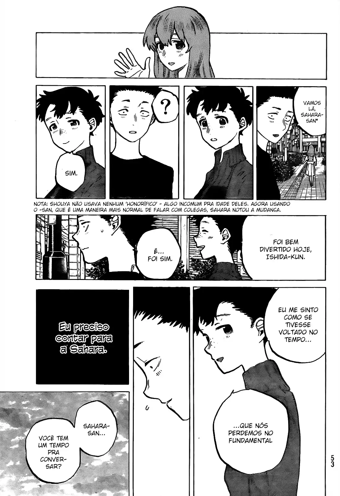 Read A Silent Voice Português Manga Online