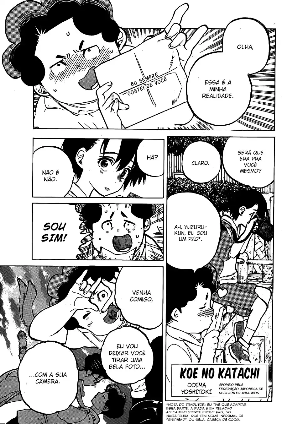 Read A Silent Voice Português Manga Online