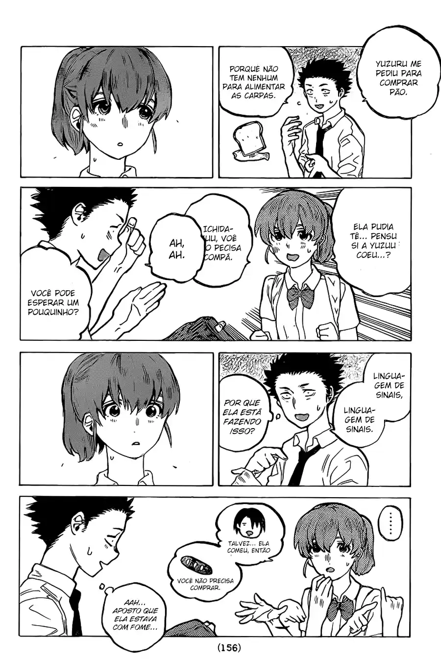 Read A Silent Voice Português Manga Online