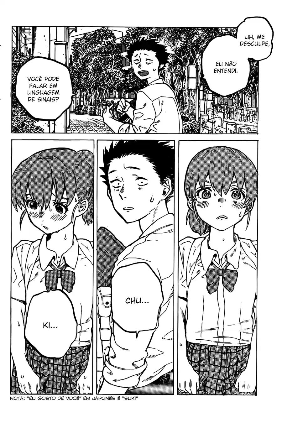 Read A Silent Voice Português Manga Online