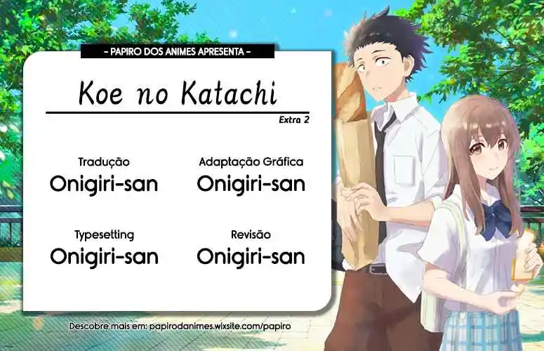 Read A Silent Voice Português Manga Online