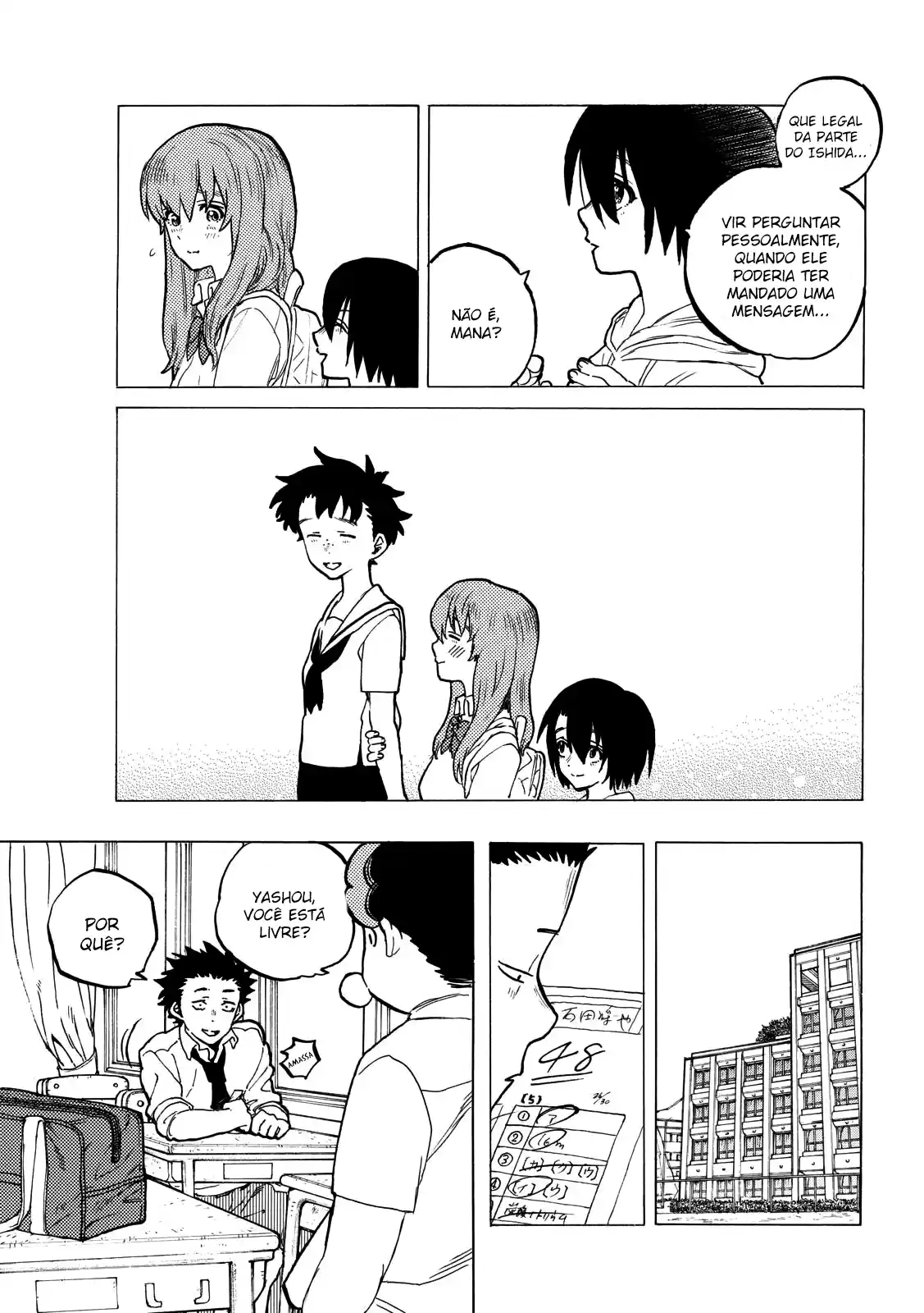 Read A Silent Voice Português Manga Online