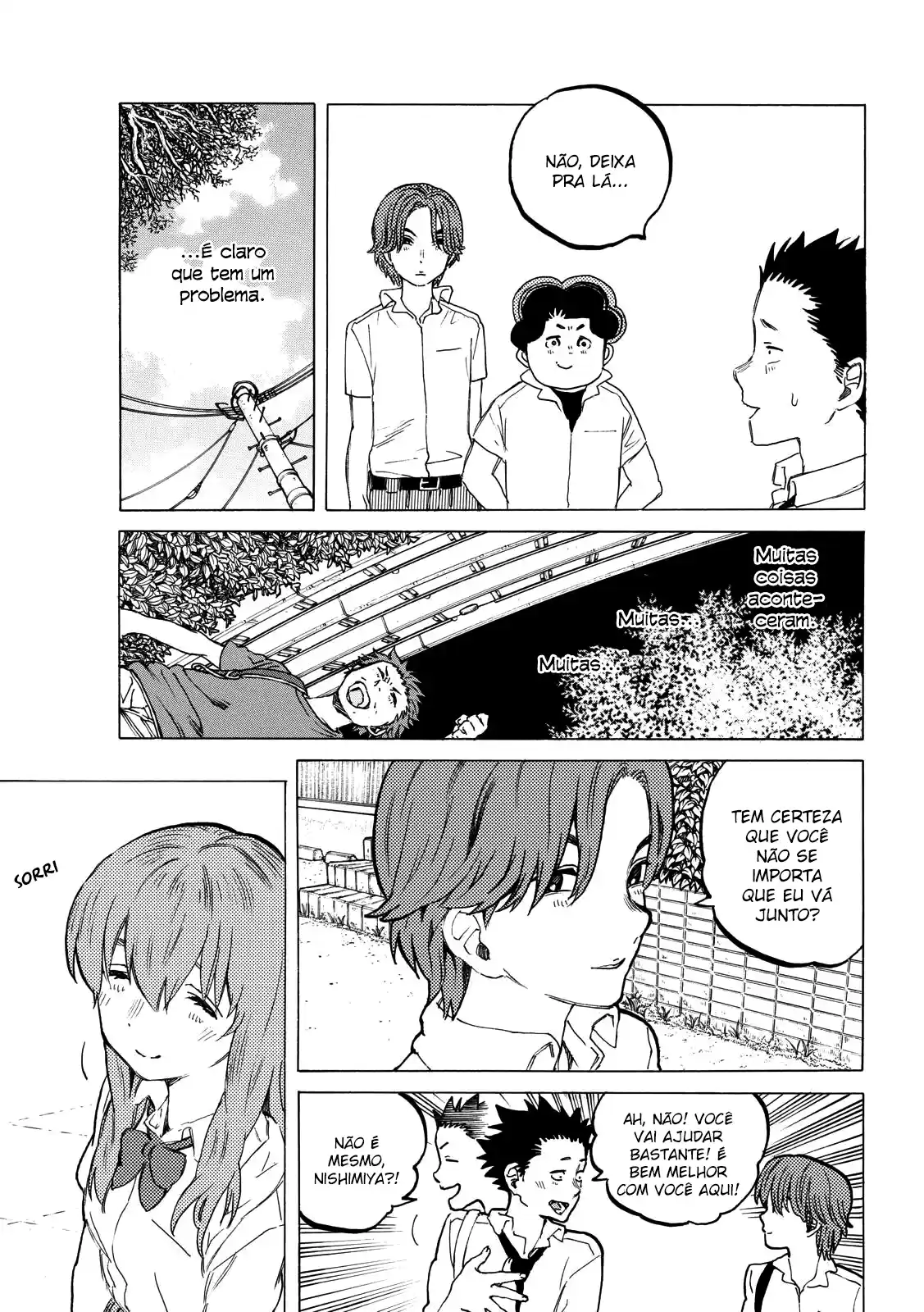 Read A Silent Voice Português Manga Online