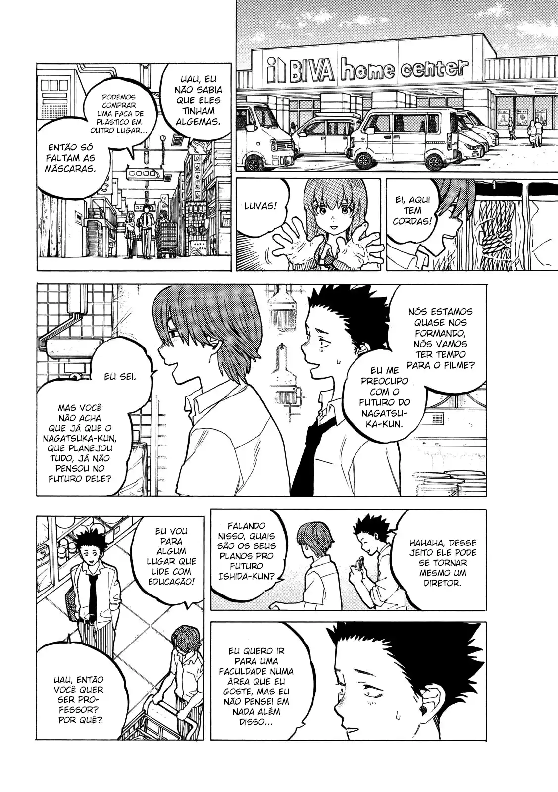 Read A Silent Voice Português Manga Online