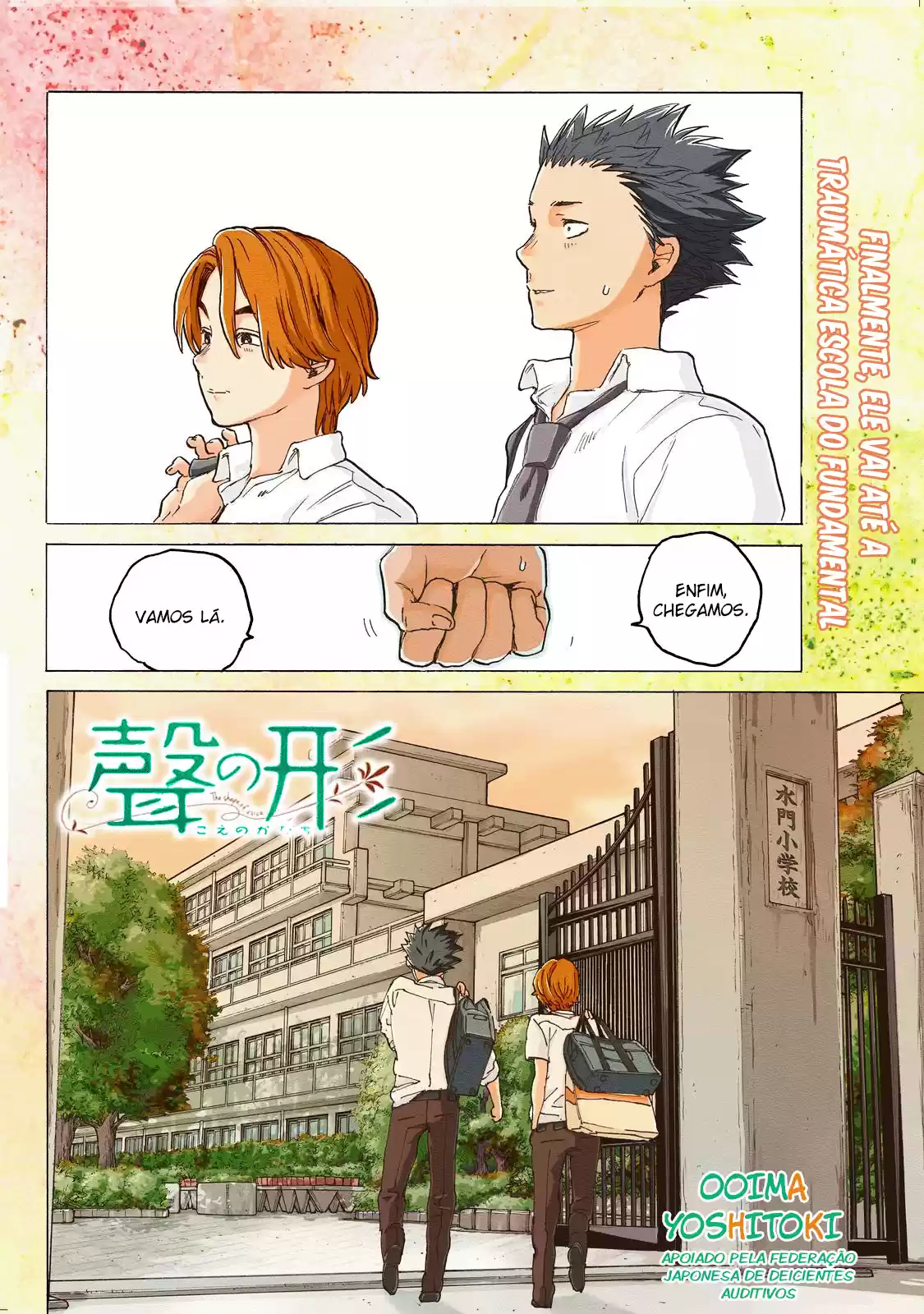 Read A Silent Voice Português Manga Online