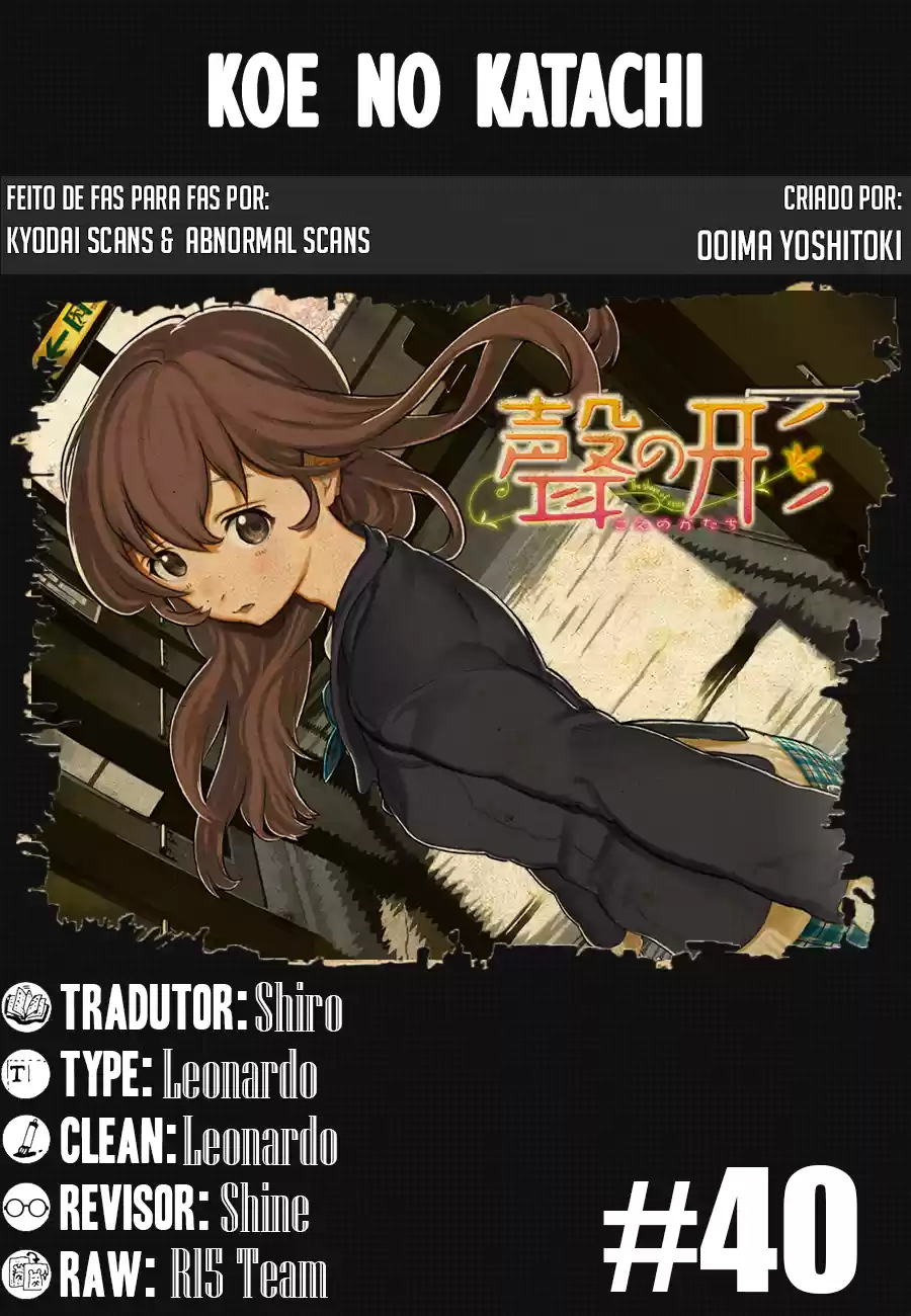 Read A Silent Voice Português Manga Online