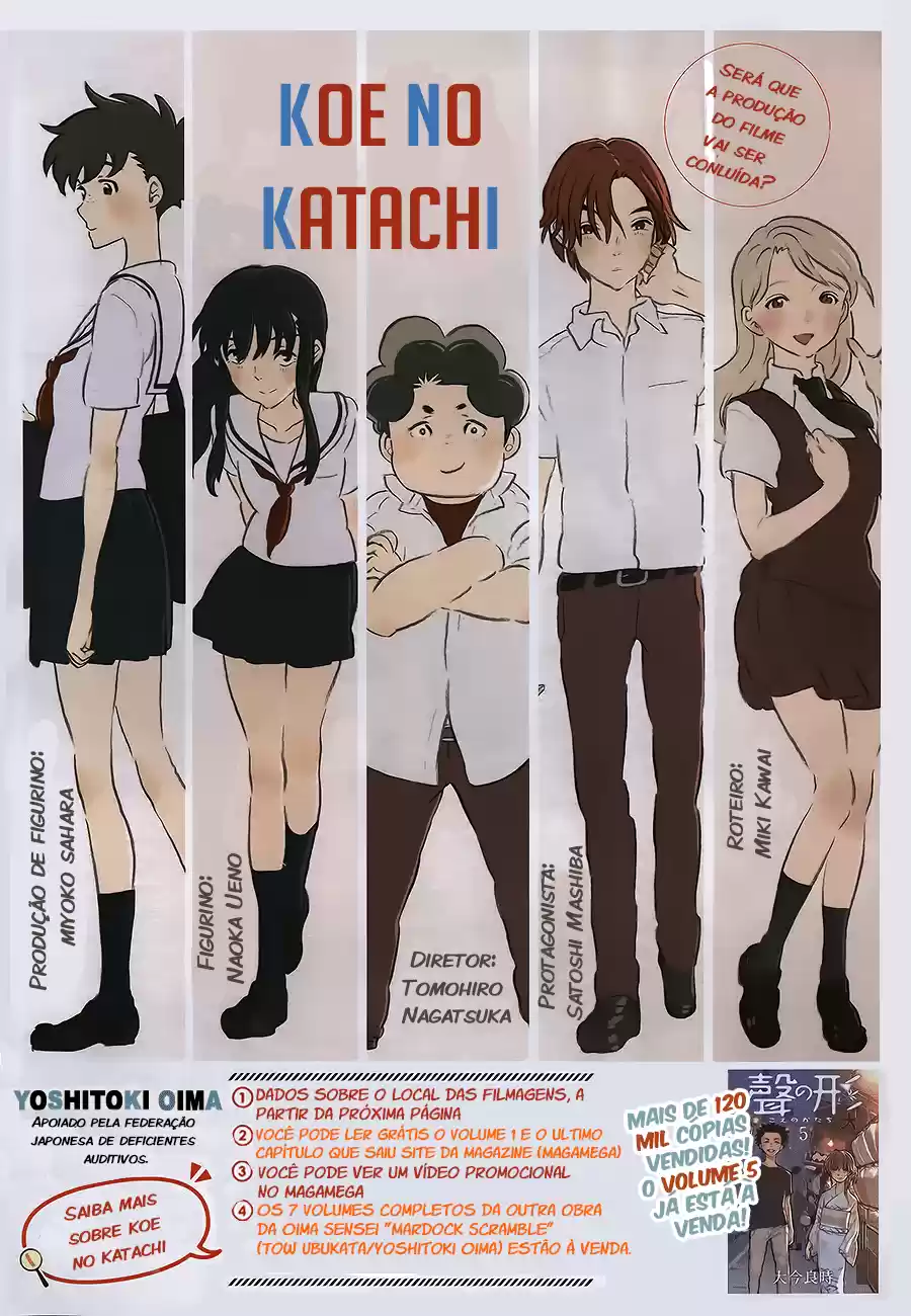 Read A Silent Voice Português Manga Online