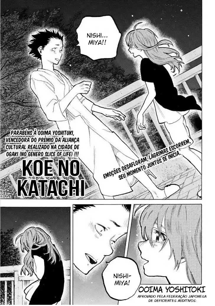 Read A Silent Voice Português Manga Online
