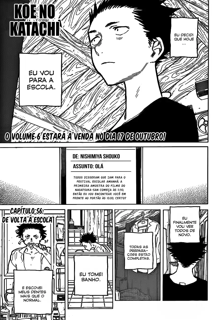 Read A Silent Voice Português Manga Online