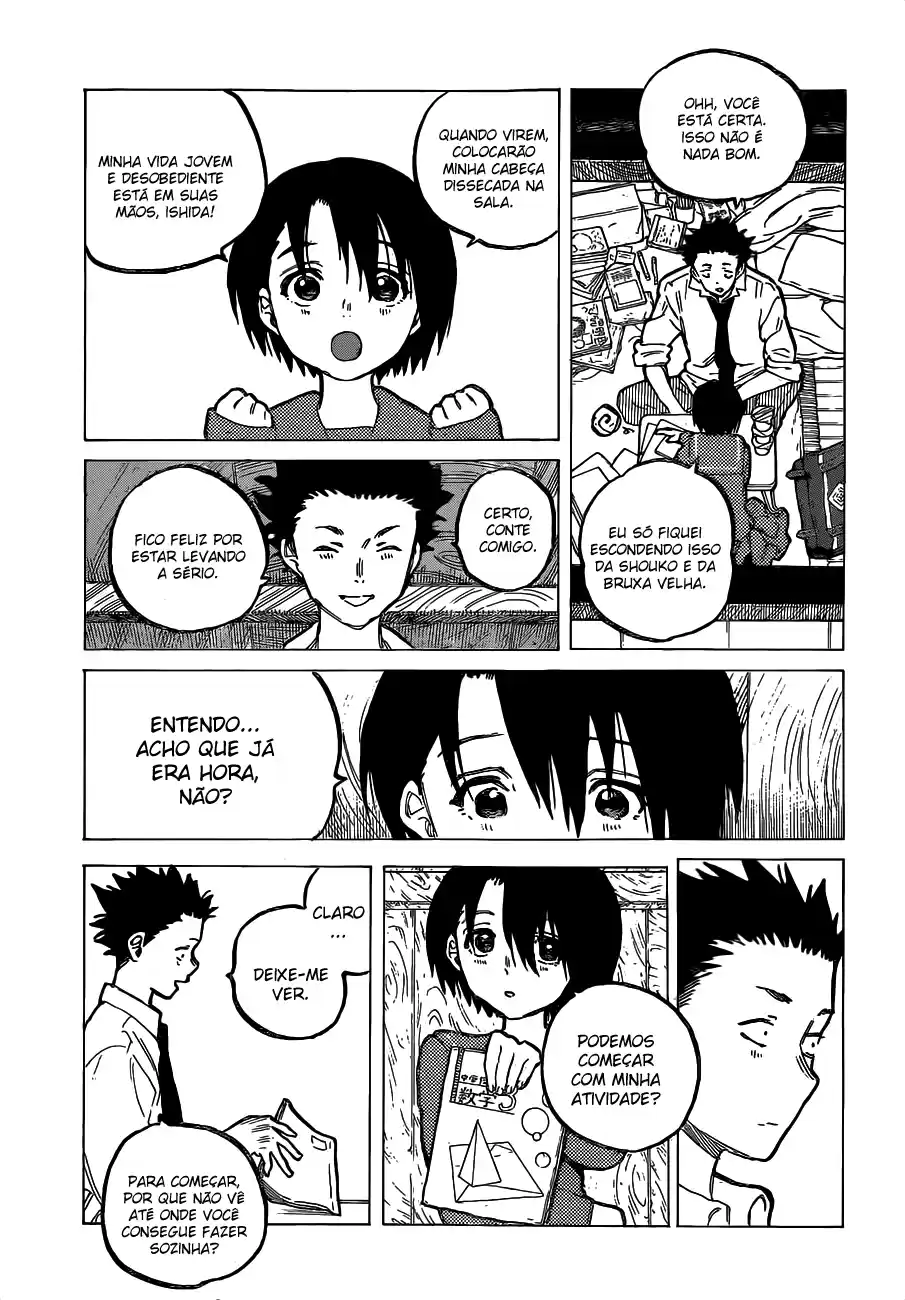 Read A Silent Voice Português Manga Online