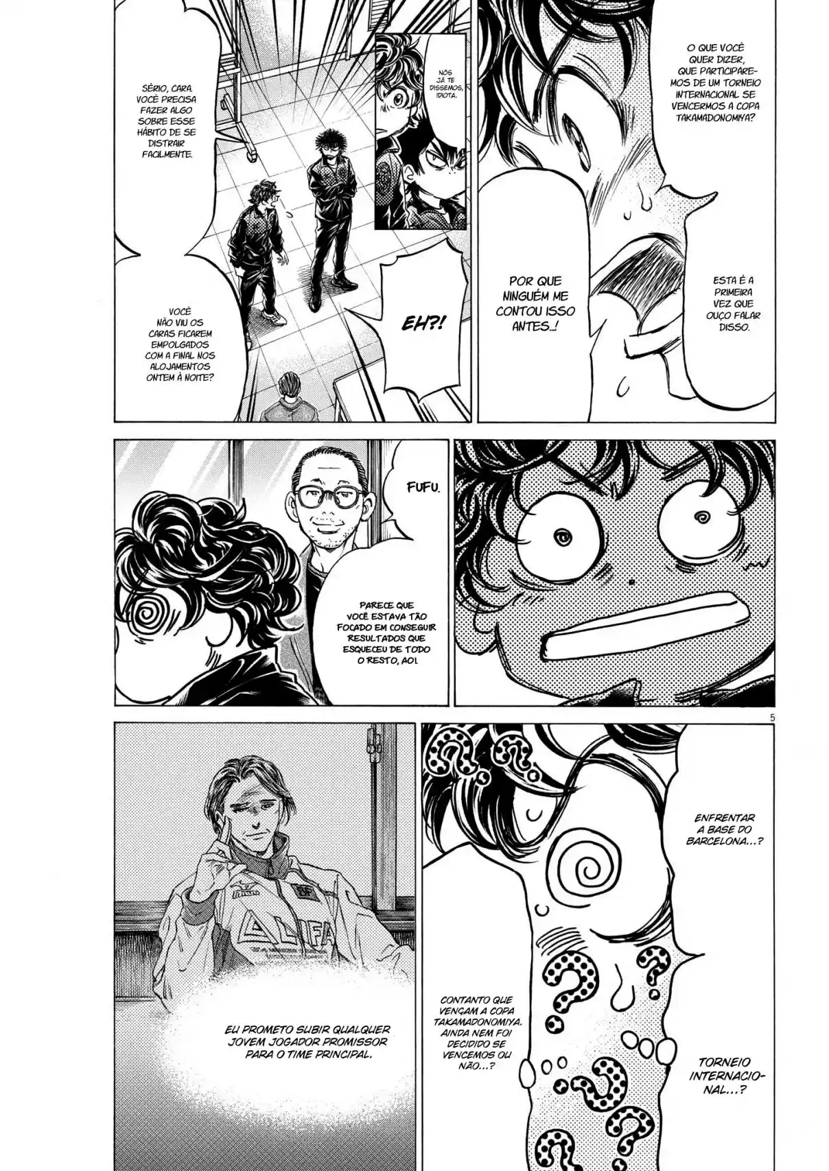 Read Ao Ashi Português Manga Online