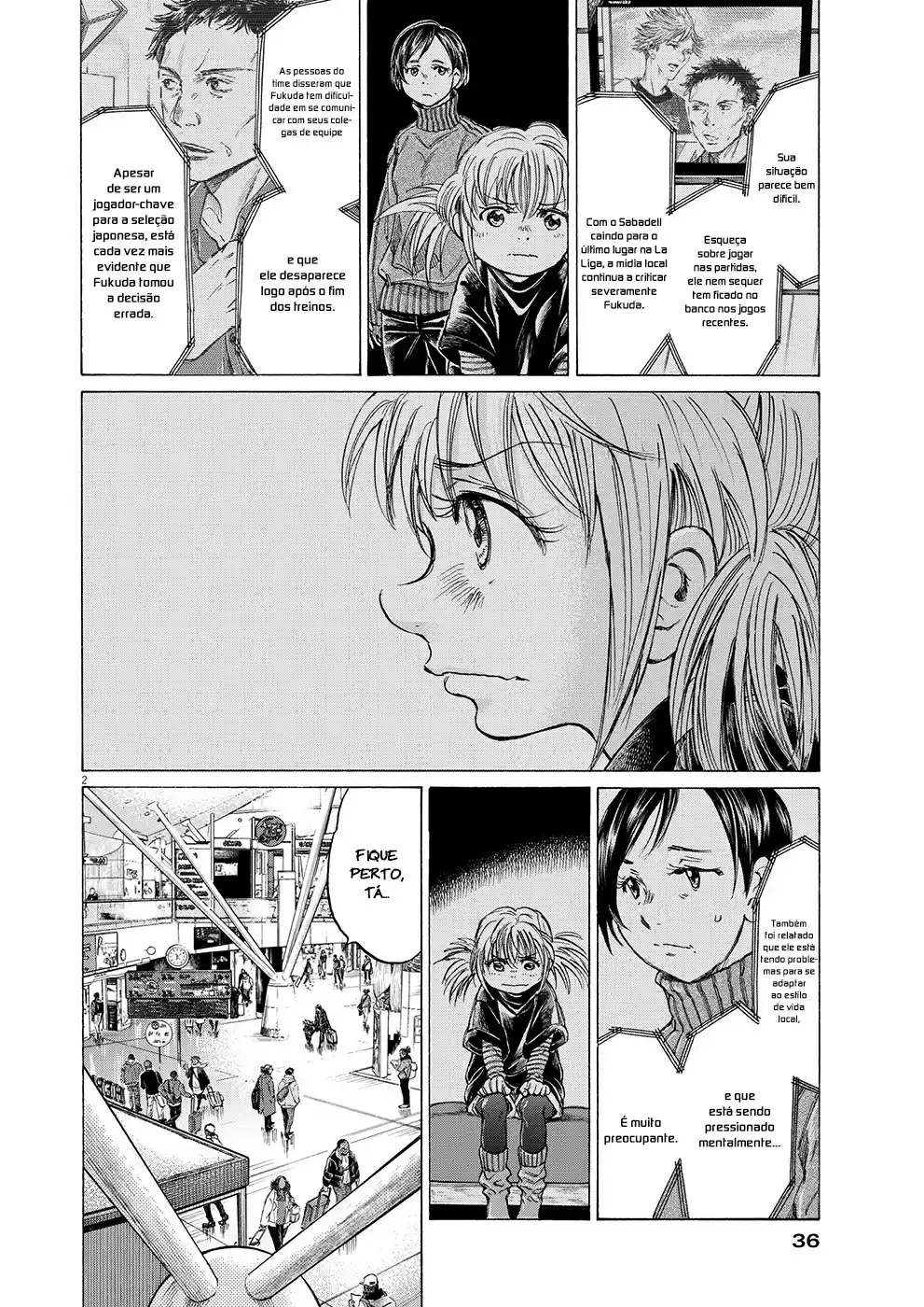 Read Ao Ashi Português Manga Online