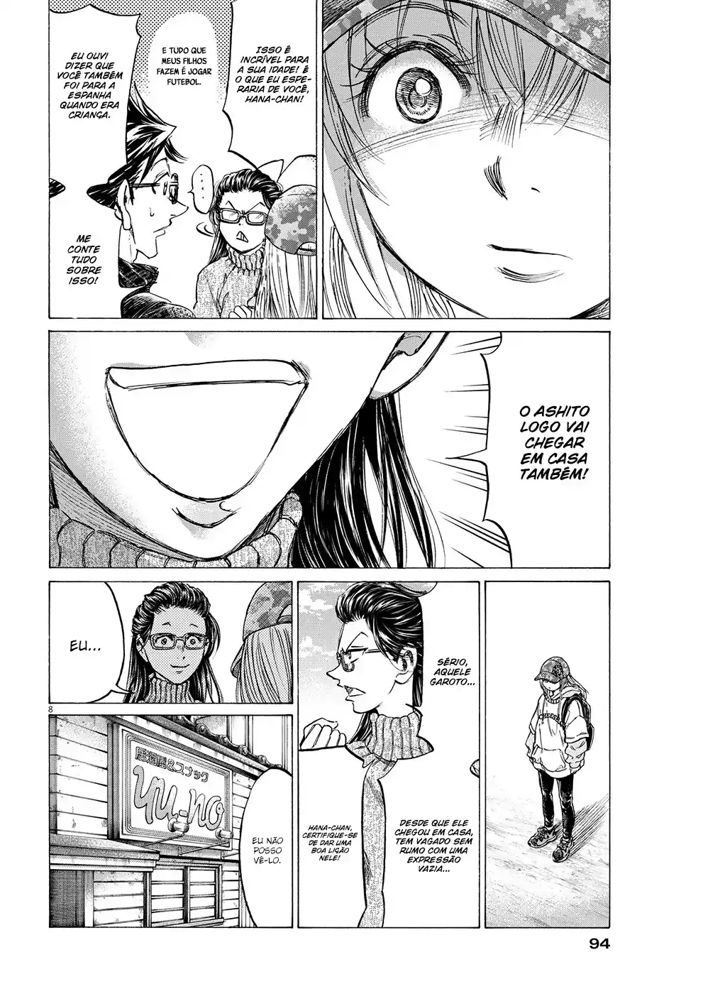 Read Ao Ashi Português Manga Online