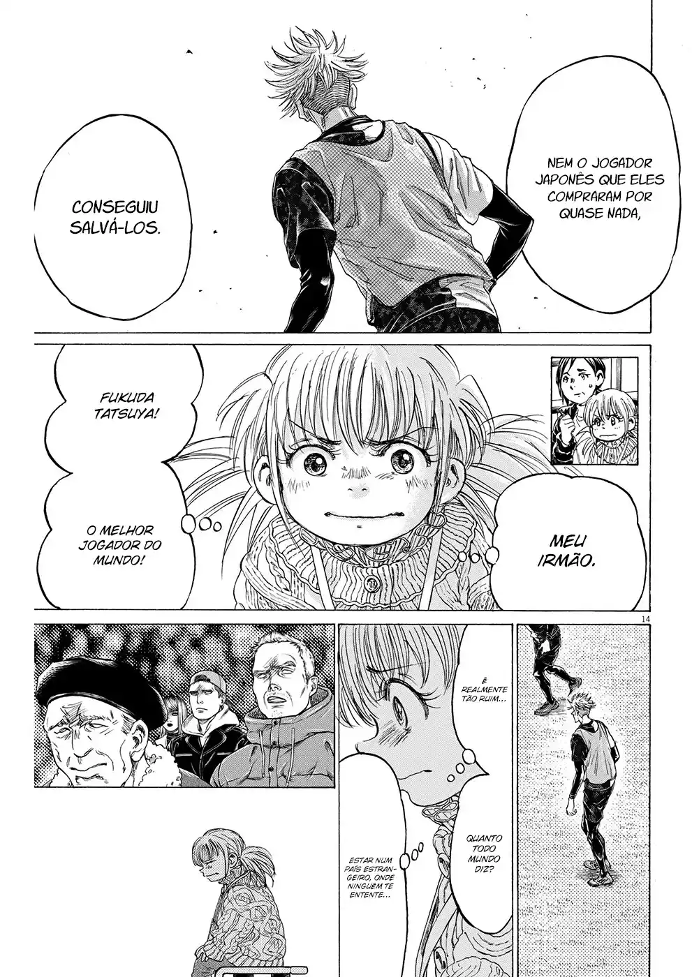 Read Ao Ashi Português Manga Online