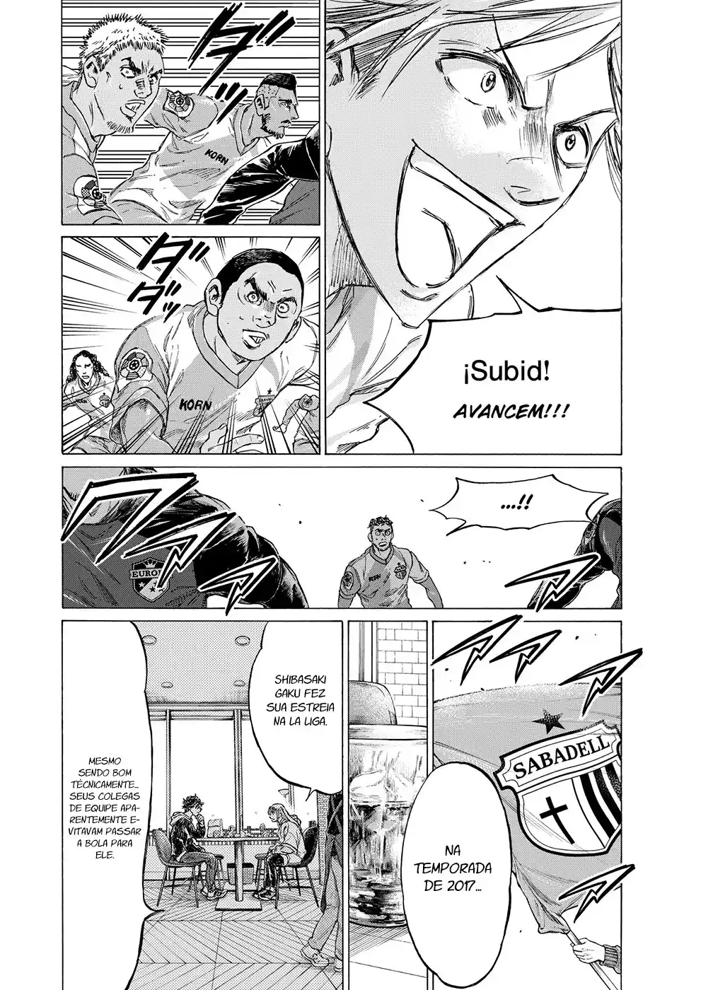 Read Ao Ashi Português Manga Online