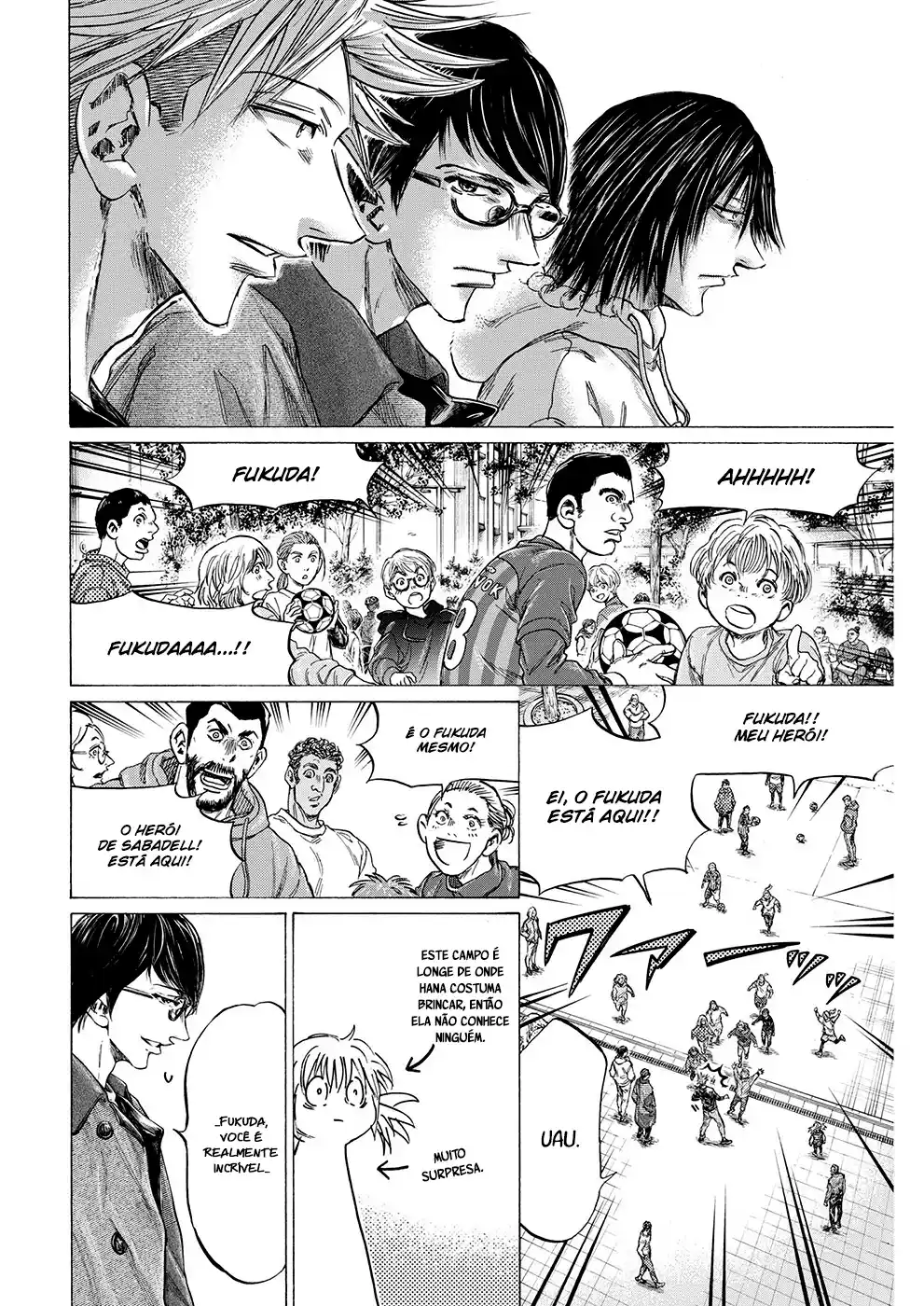 Read Ao Ashi Português Manga Online