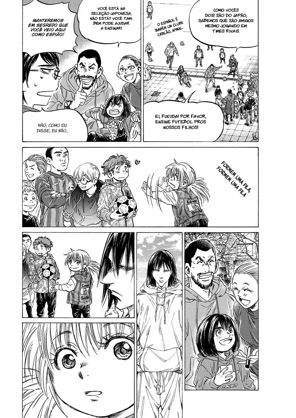 Read Ao Ashi Português Manga Online