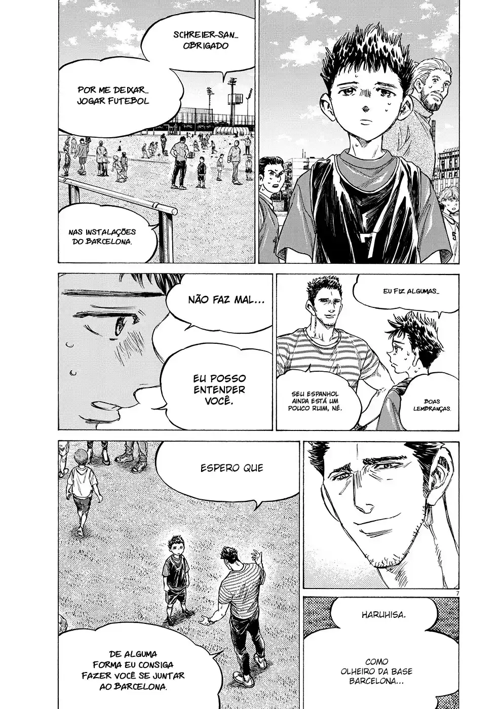 Read Ao Ashi Português Manga Online