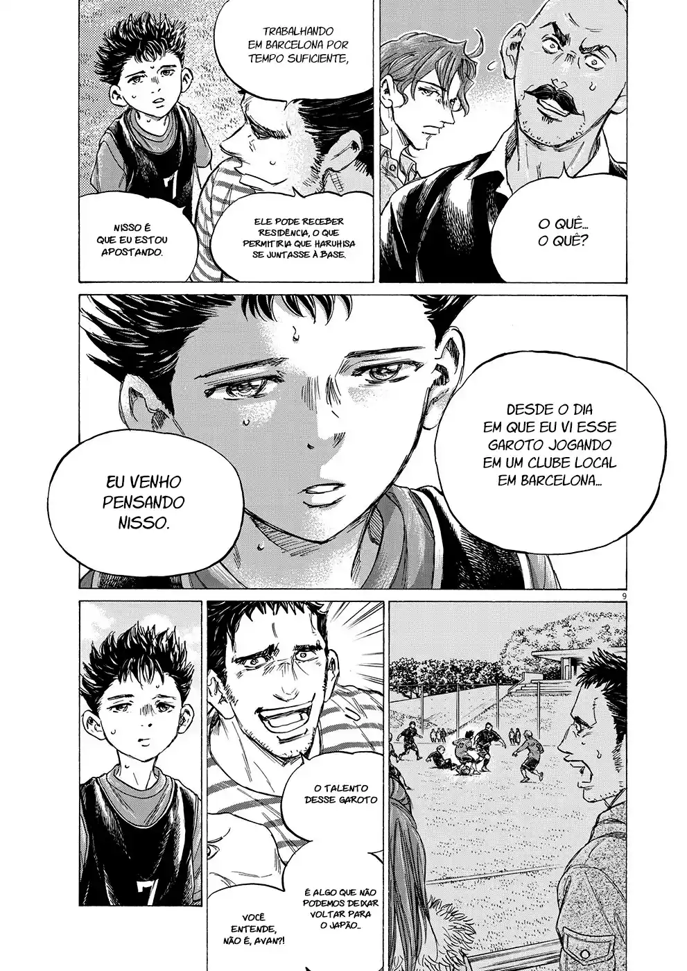 Read Ao Ashi Português Manga Online