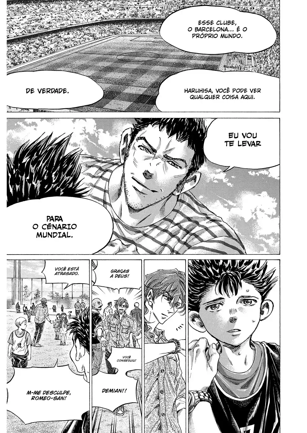 Read Ao Ashi Português Manga Online