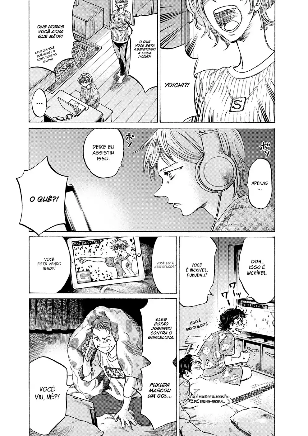 Read Ao Ashi Português Manga Online