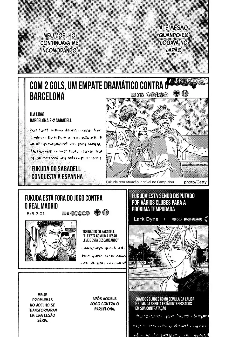 Read Ao Ashi Português Manga Online