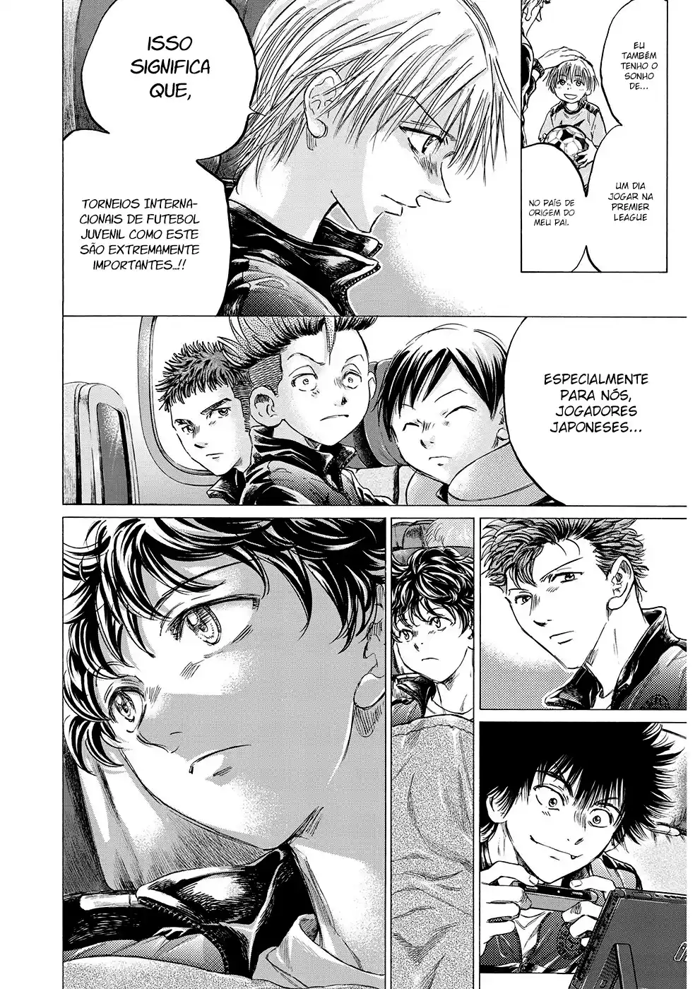 Read Ao Ashi Português Manga Online