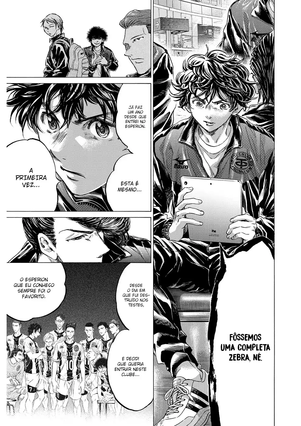 Read Ao Ashi Português Manga Online