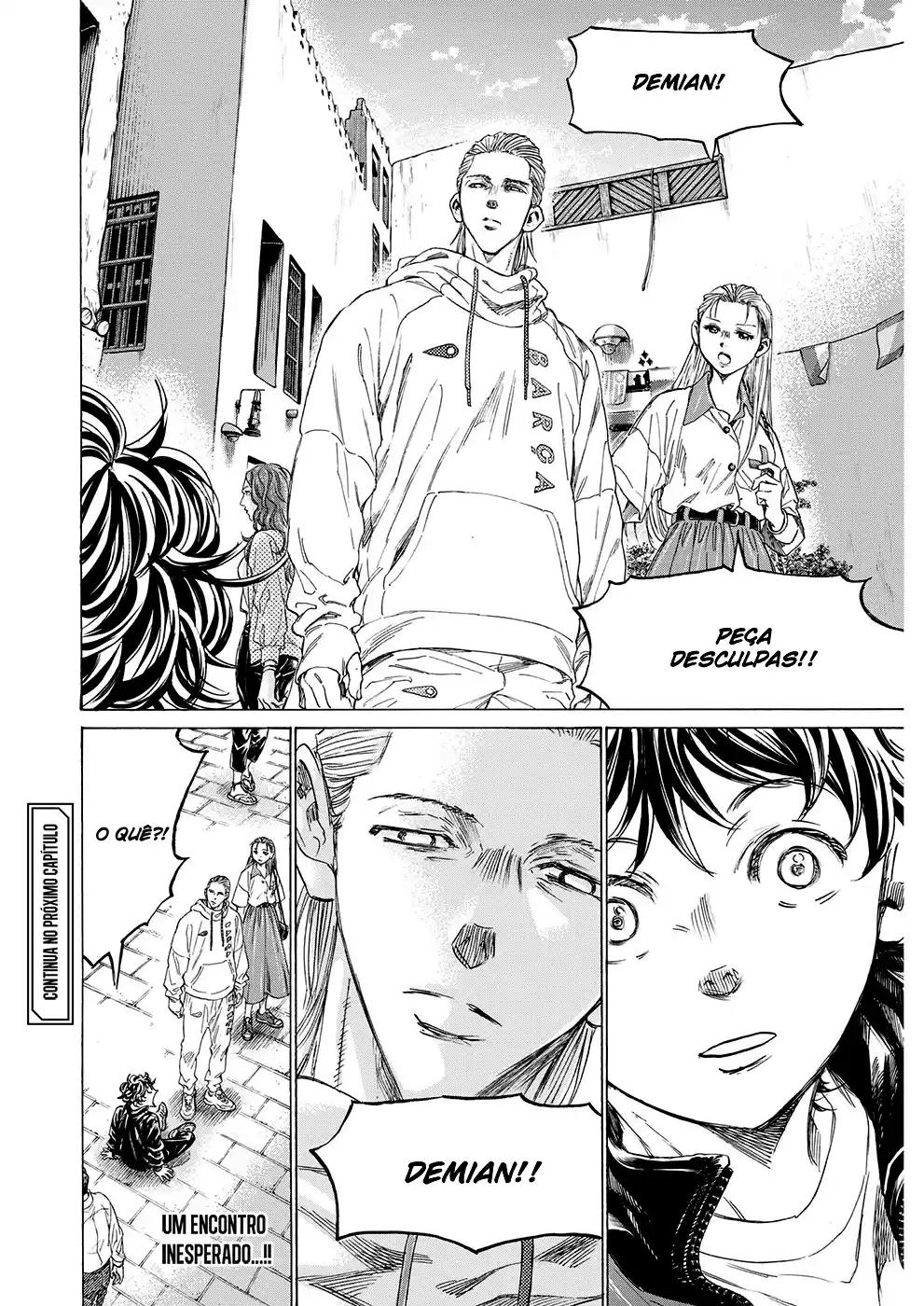 Read Ao Ashi Português Manga Online