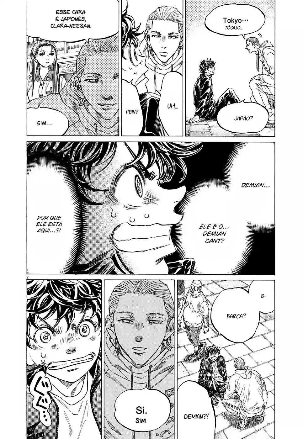 Read Ao Ashi Português Manga Online