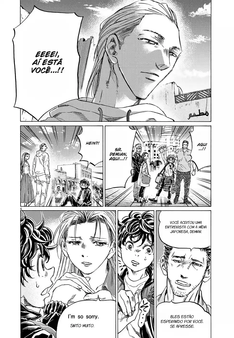 Read Ao Ashi Português Manga Online