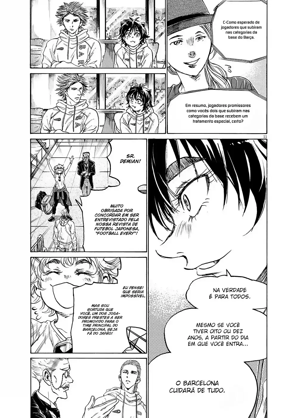 Read Ao Ashi Português Manga Online