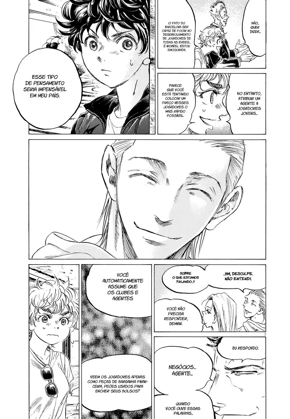 Read Ao Ashi Português Manga Online