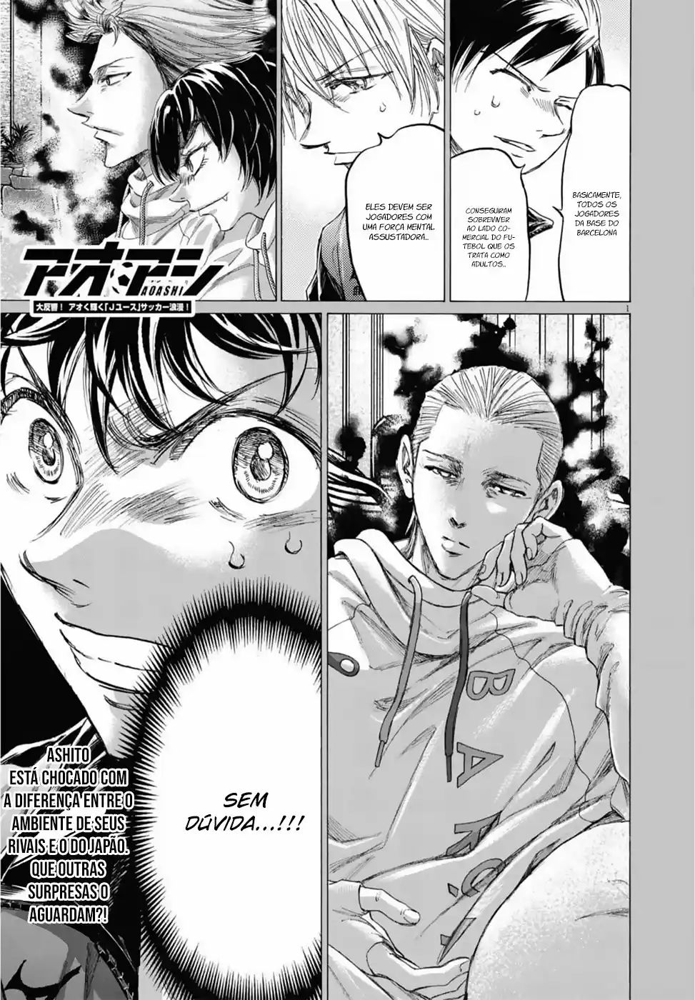 Read Ao Ashi Português Manga Online