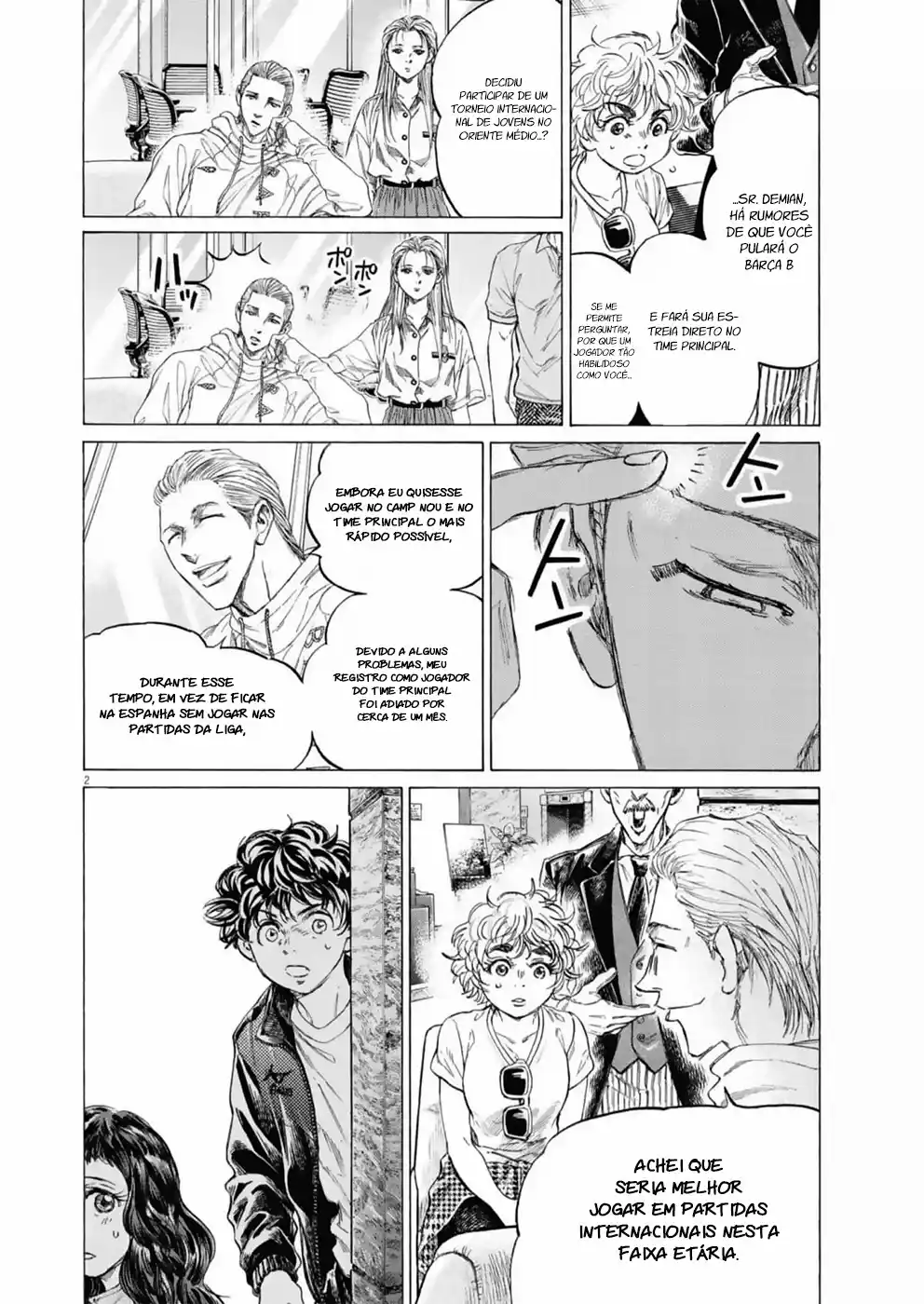 Read Ao Ashi Português Manga Online