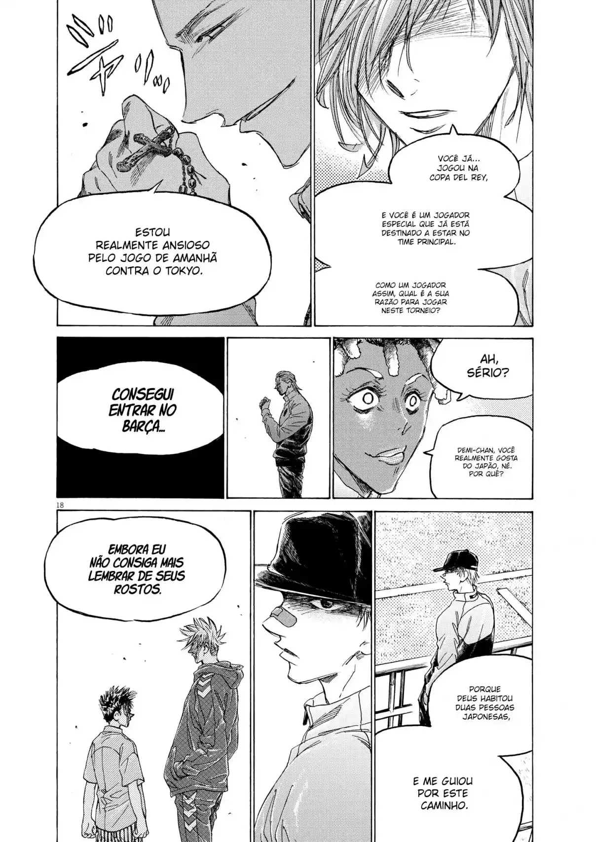 Read Ao Ashi Português Manga Online