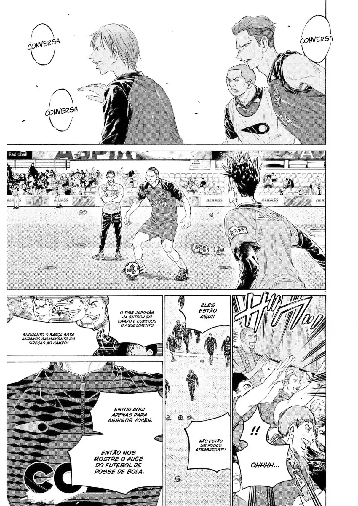 Read Ao Ashi Português Manga Online